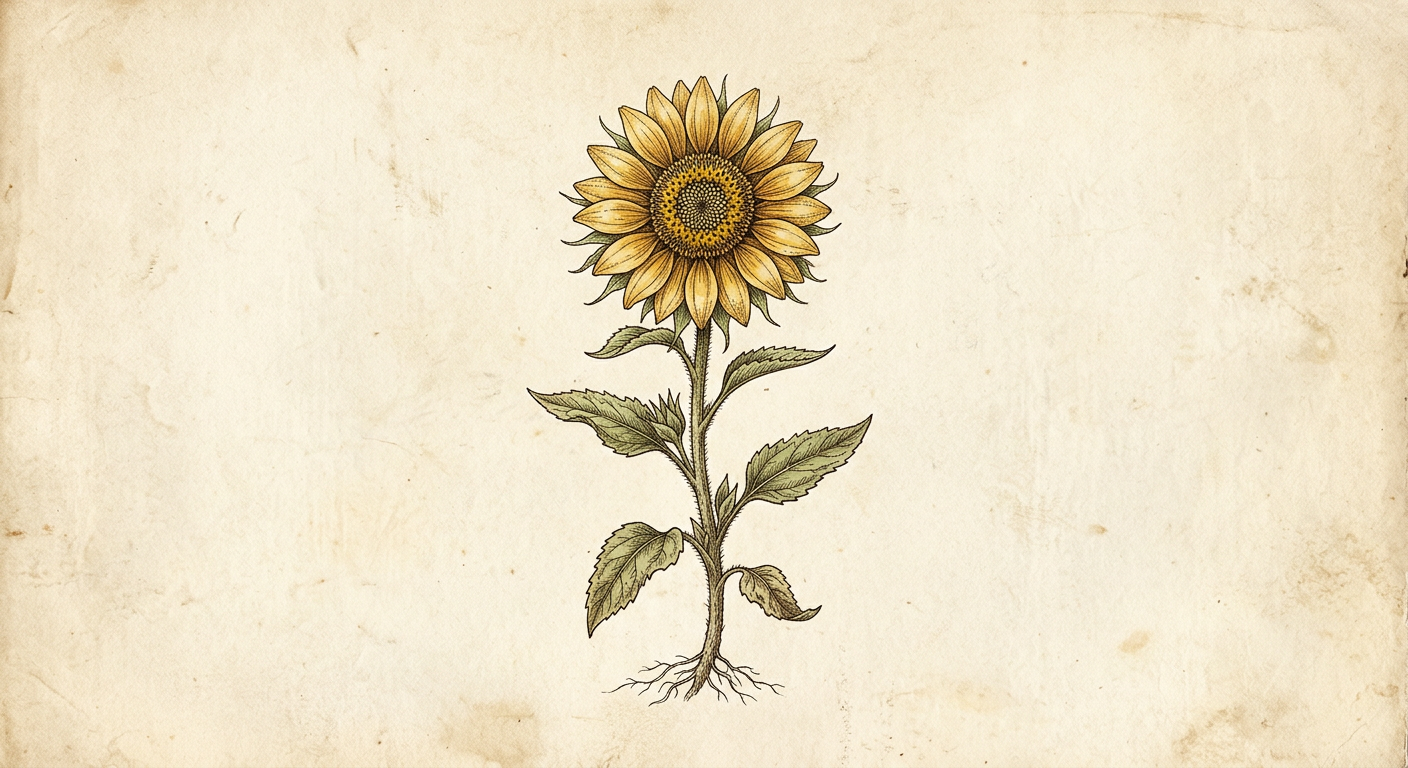Hopi Sunflower (Helianthus anomalus)