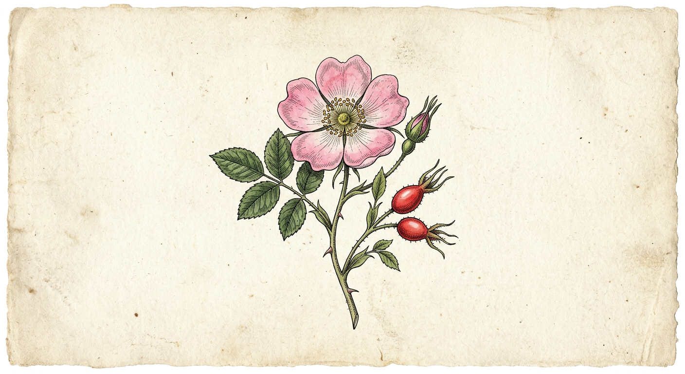 Wild Rose (Rosa canina)