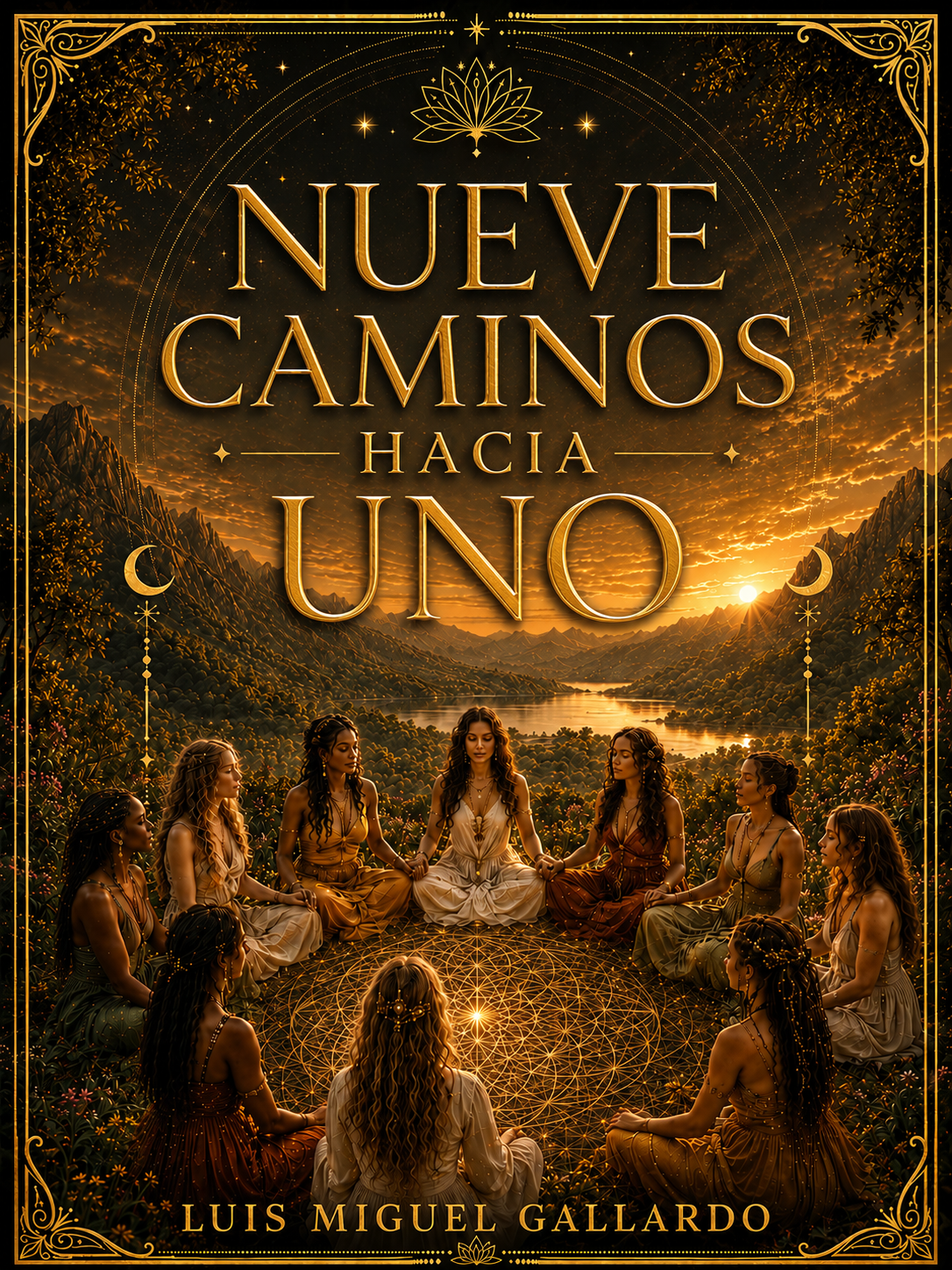 Portada de Nueve Caminos a Uno, de Luis Miguel Gallardo