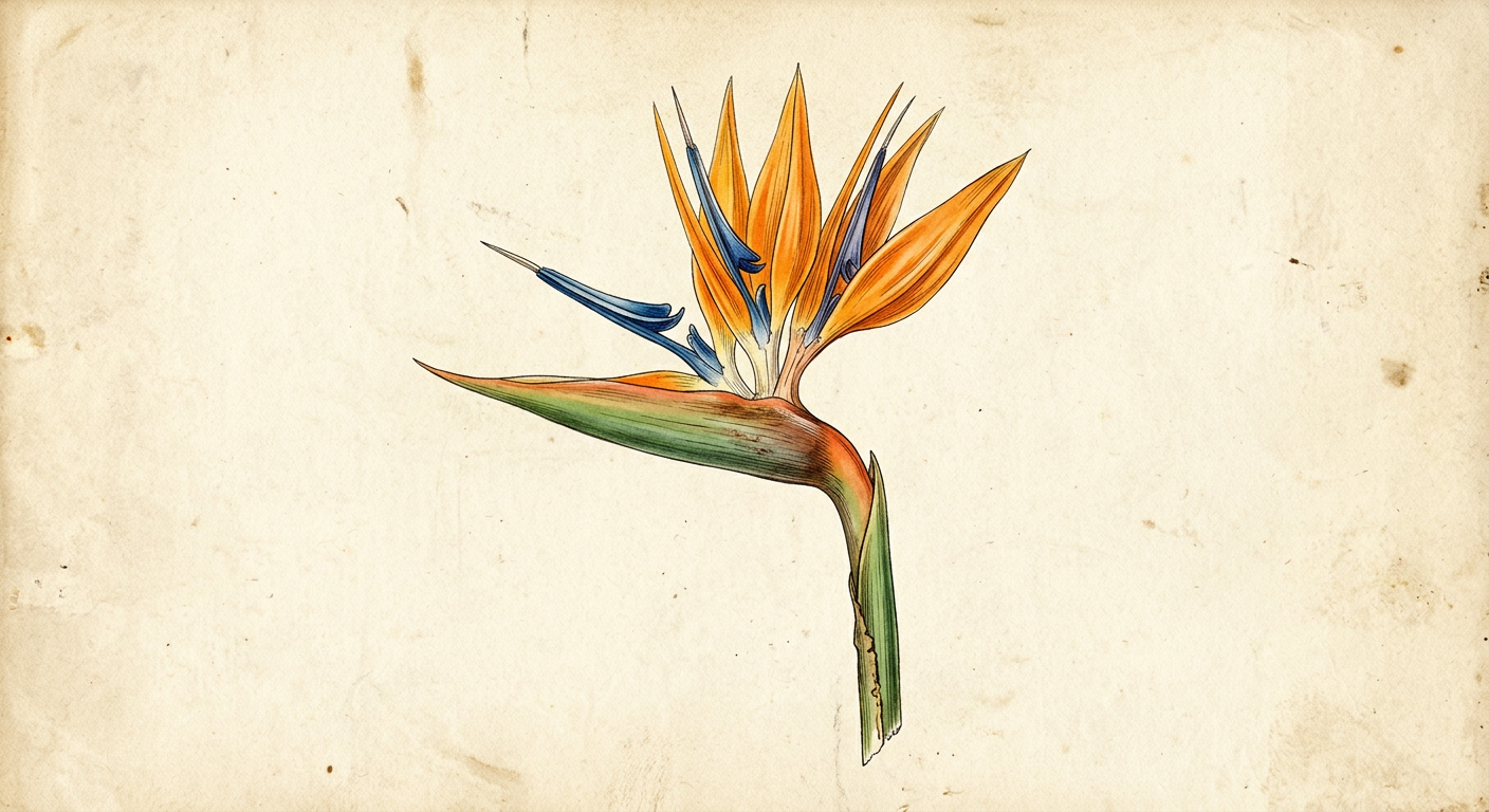 Strelitzia (Strelitzia reginae)
