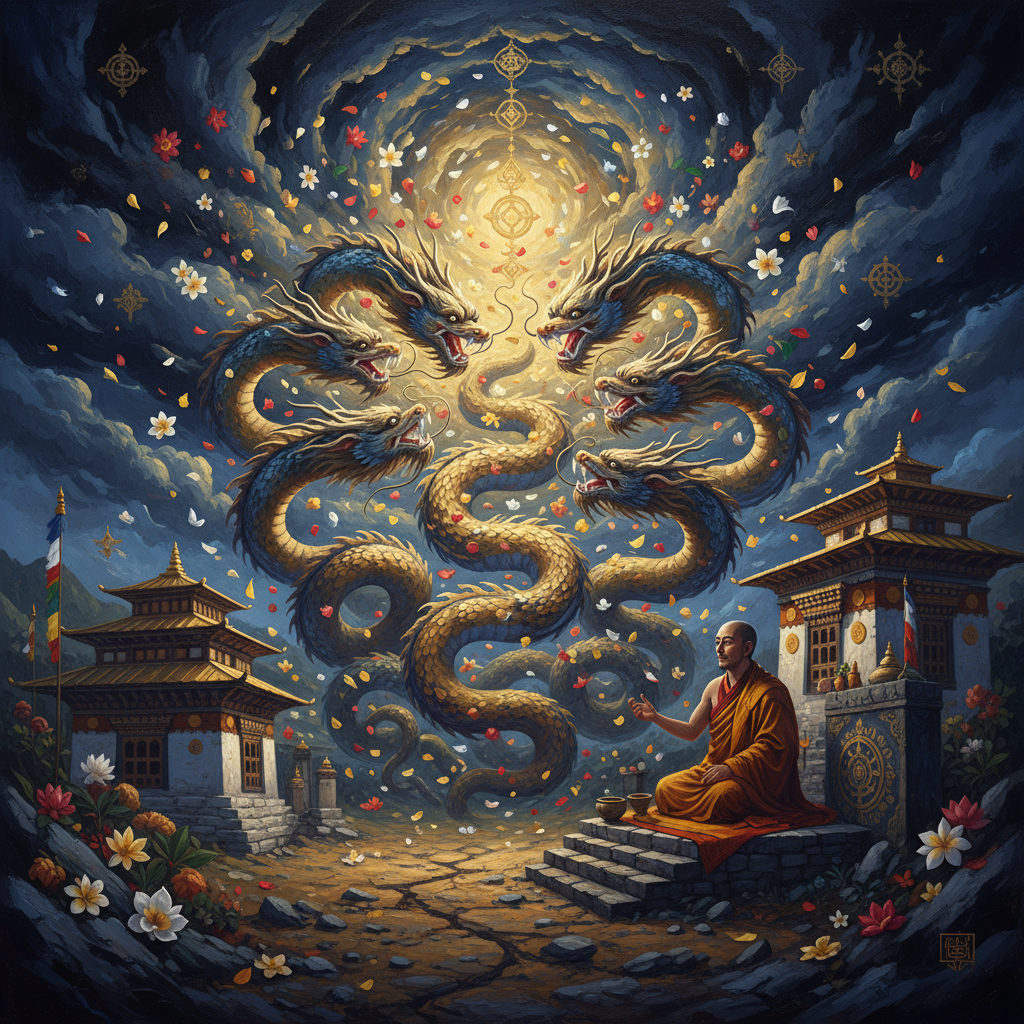 The Nine Dragons of Tsangpa Gyare
