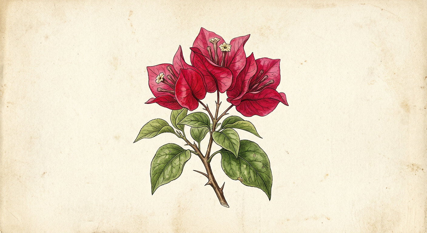 Bougainvillea red (Bougainvillea spectabilis)