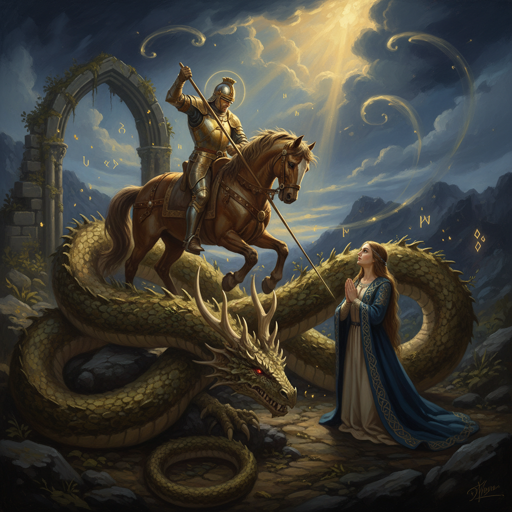Saint George and the Dragon