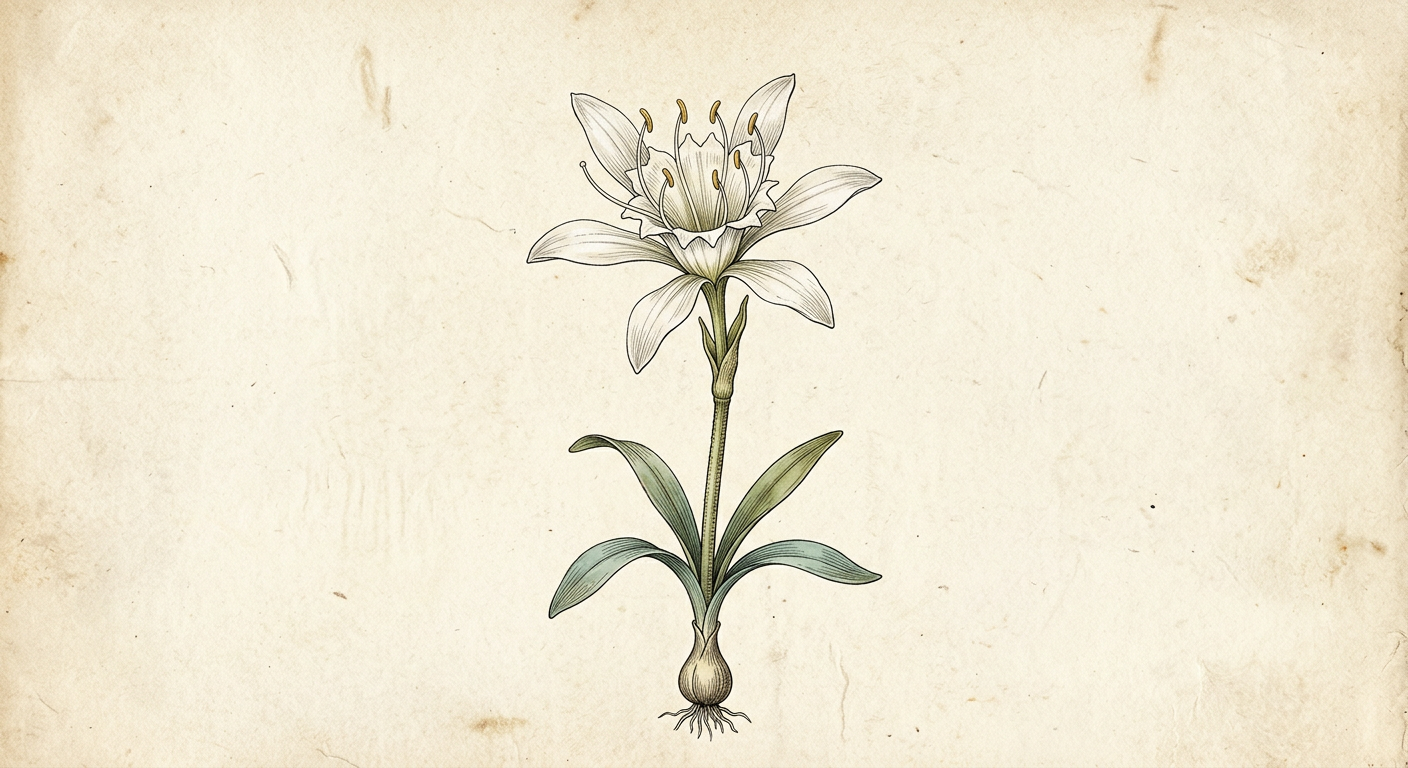 Saharan Lily (Pancratium maritimum)