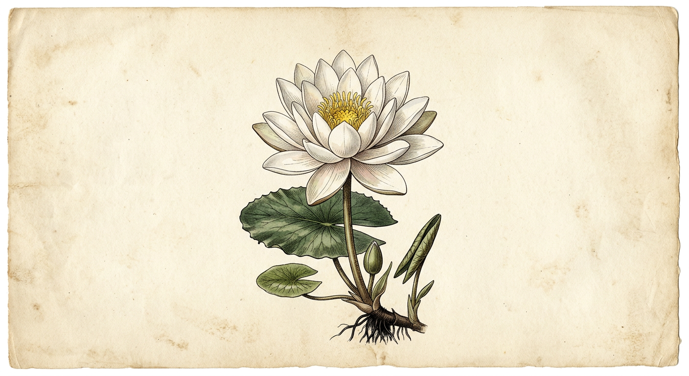 Egyptian Lotus (Nymphaea lotus)