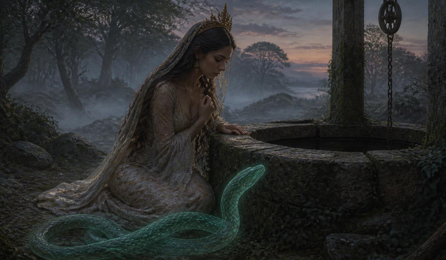 Besa a la serpiente: las mouras de Galicia