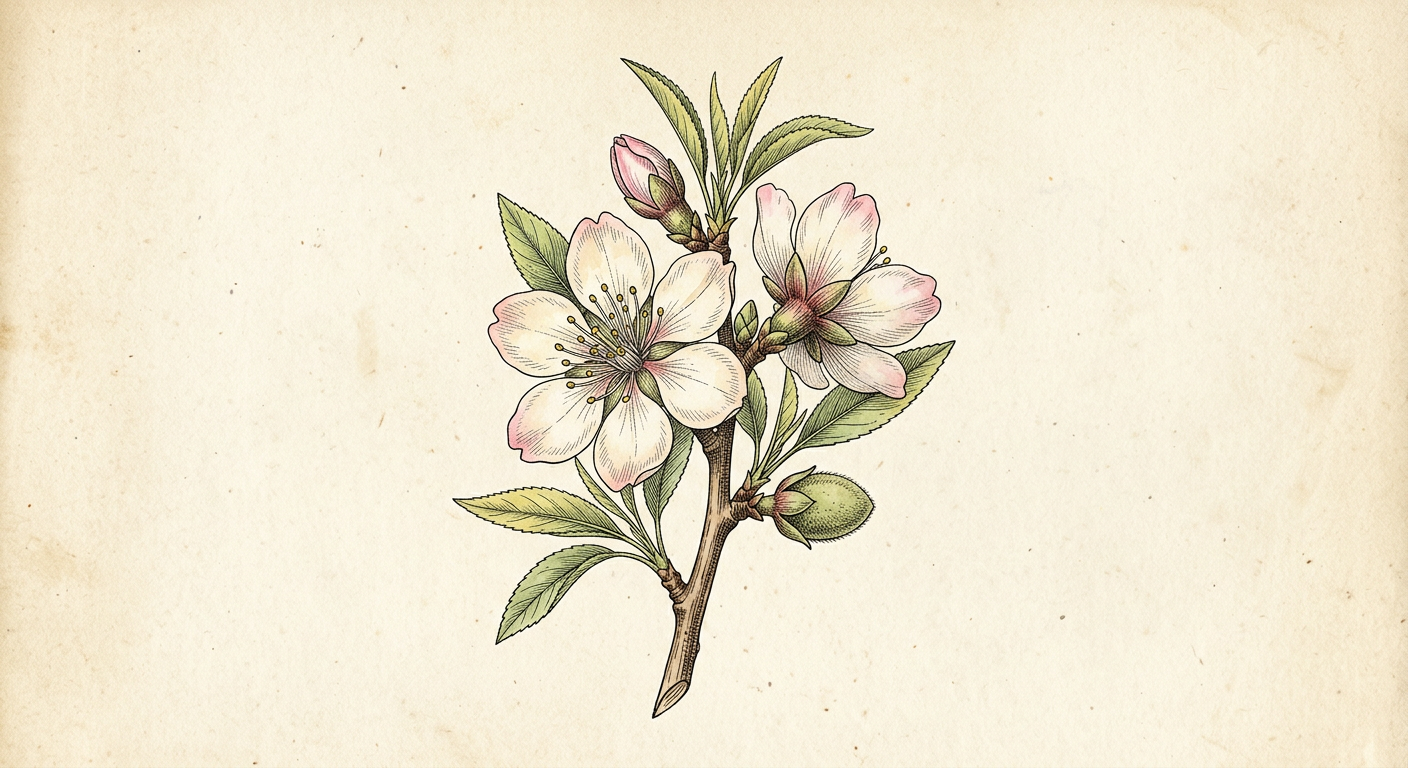Almond Blossom (Prunus dulcis)