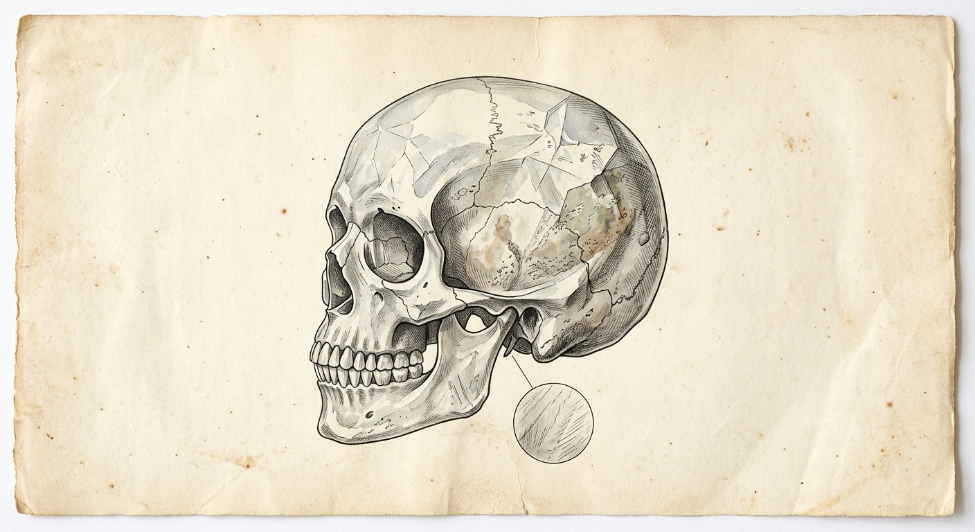 Tibetan Crystal Skull