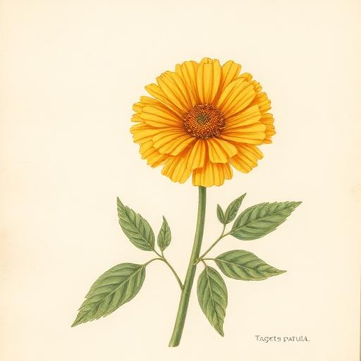 Marigold (Tagetes patula)