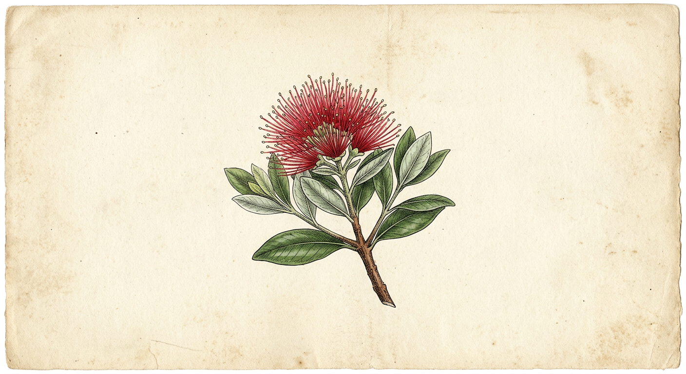 Pohutukawa (Metrosideros excelsa)
