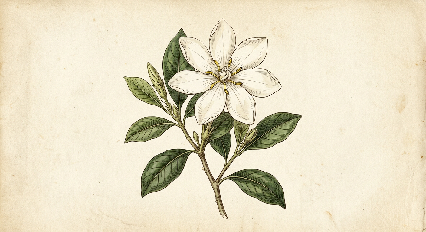 Tiare Tahiti (Gardenia taitensis)