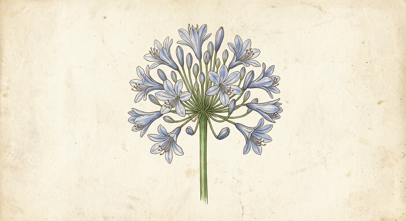 African Lily (Agapanthus africanus)