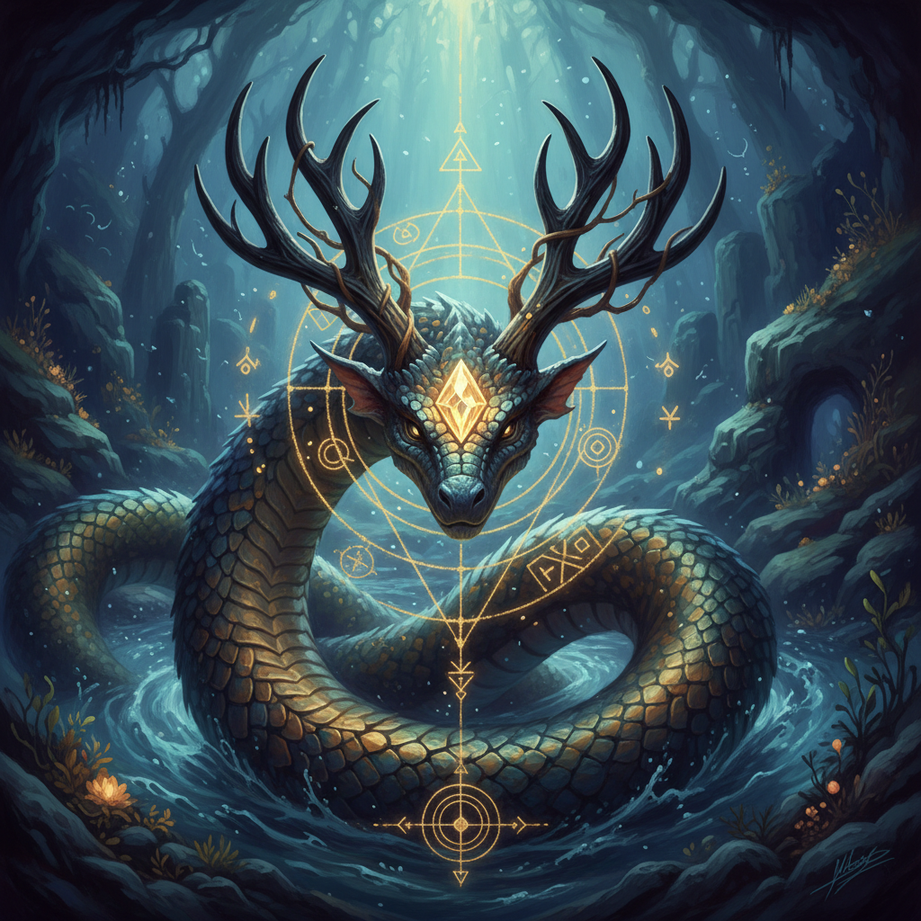 The Horned Serpent (Uktena)